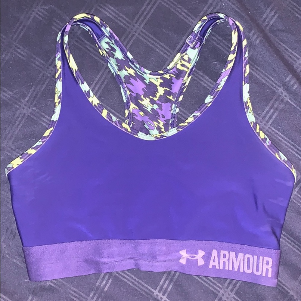 Worn once under armour sports bra